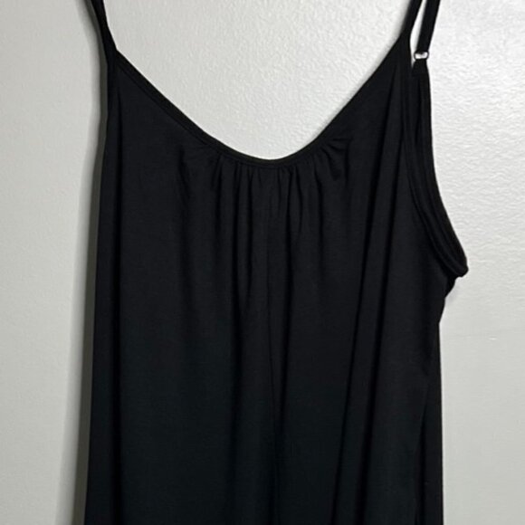 SNUGWIND Wms Casual Sleeveless Strap Loose Adjustable Jumpsuits Stretchy  Size L - Picture 1 of 11